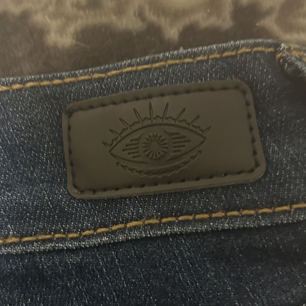 Sofía by Sofía Vergara Dark Blue Mid-Rise Skinny Ankle Jeans - Picture 6 of 6